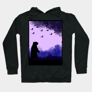 Purple jungle Hoodie